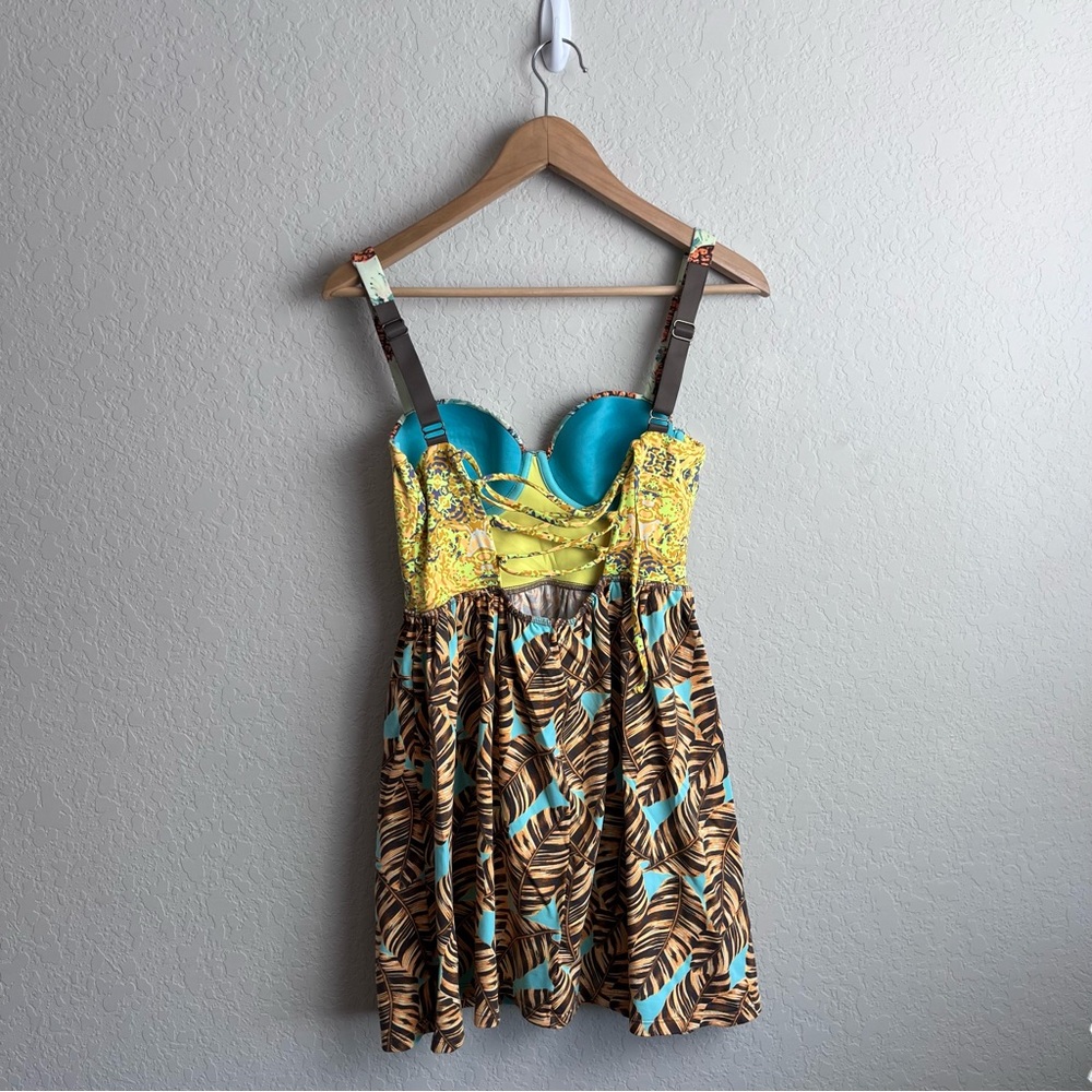 Maaji Lavender Lemonade Dress A Line Pleated Mini - Picture 10 of 12